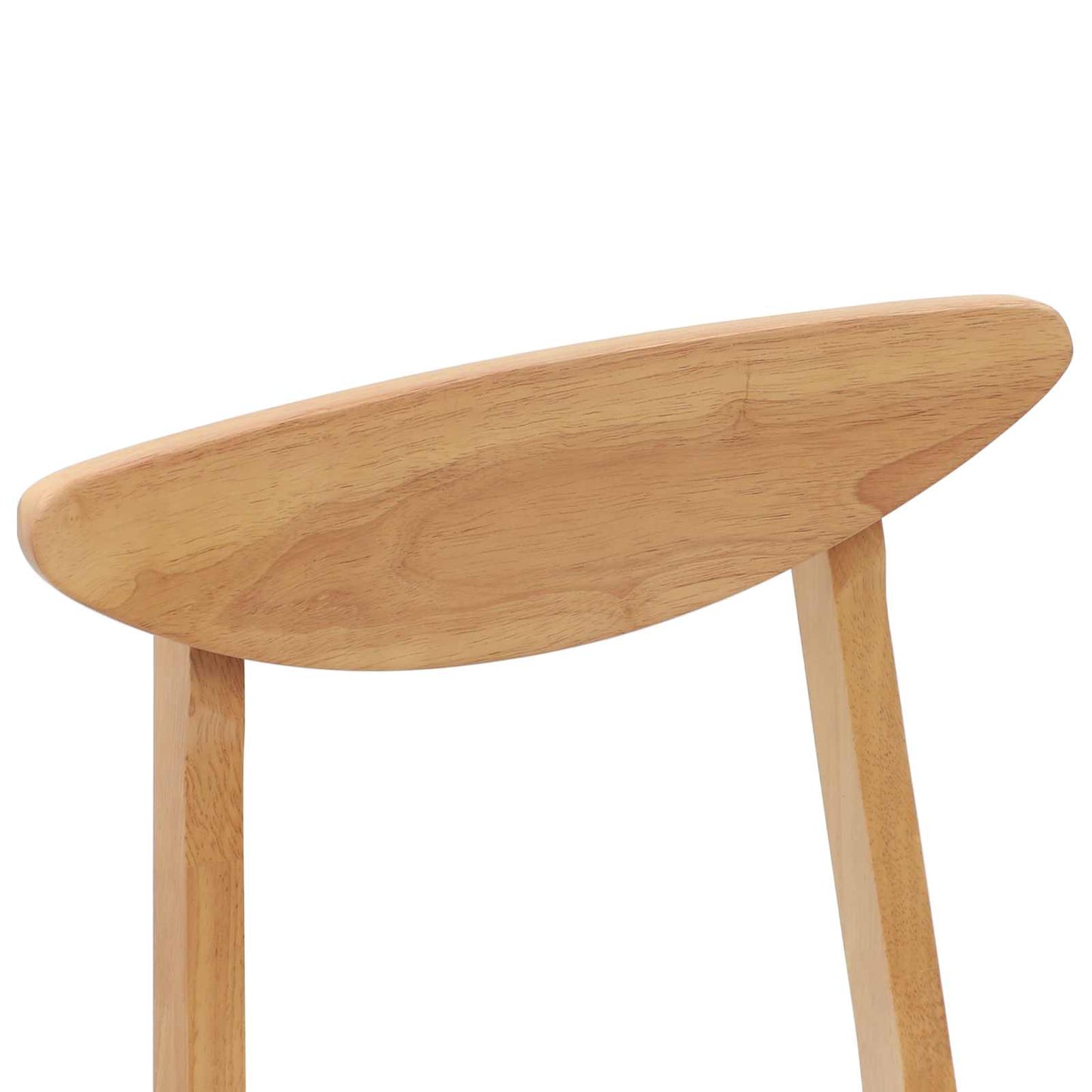 vidaXL Καρέκλες φαγητού 2 pcs Φυσικό 42 x 47.5 x 81 εκ