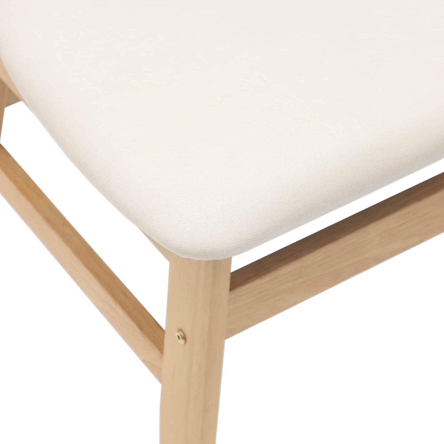 vidaXL Καρέκλες φαγητού 2 pcs Φυσικό 42 x 47.5 x 81 εκ