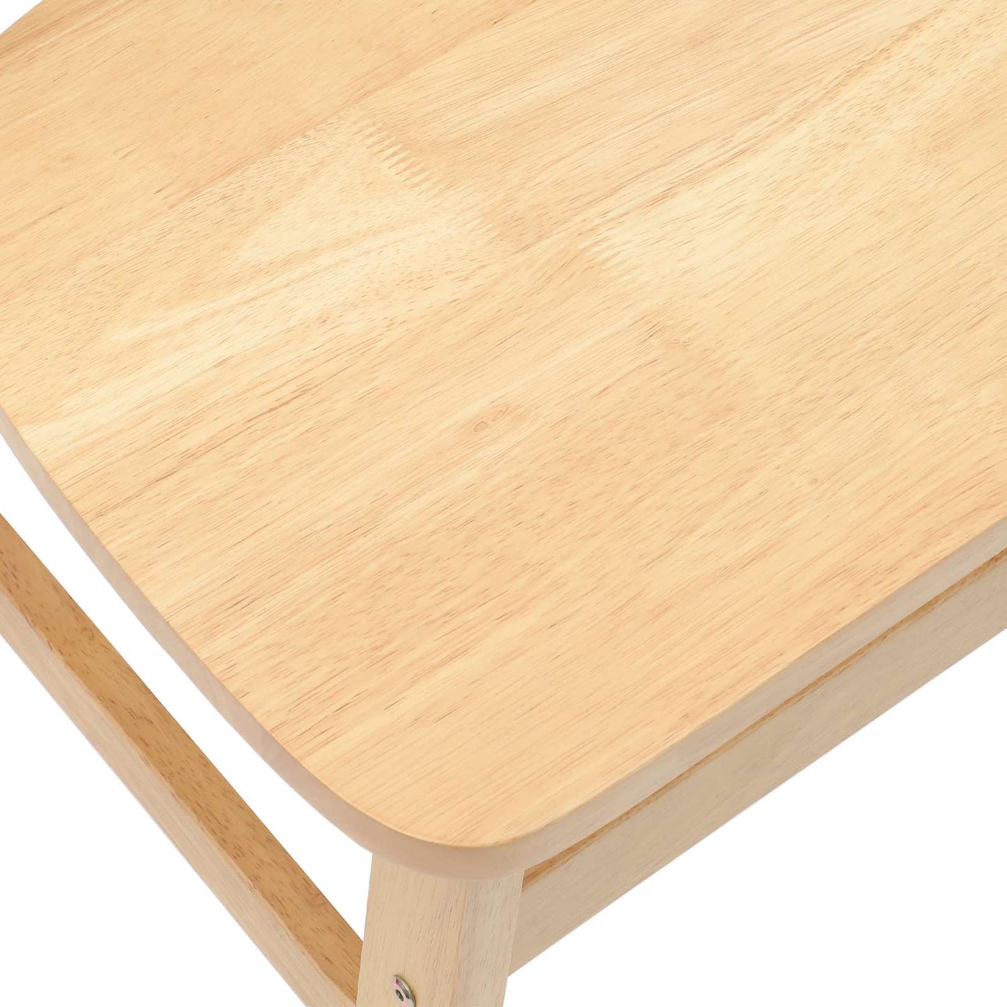 vidaXL Καρέκλες φαγητού 2 pcs Φυσικό 42 x 47.5 x 81 εκ