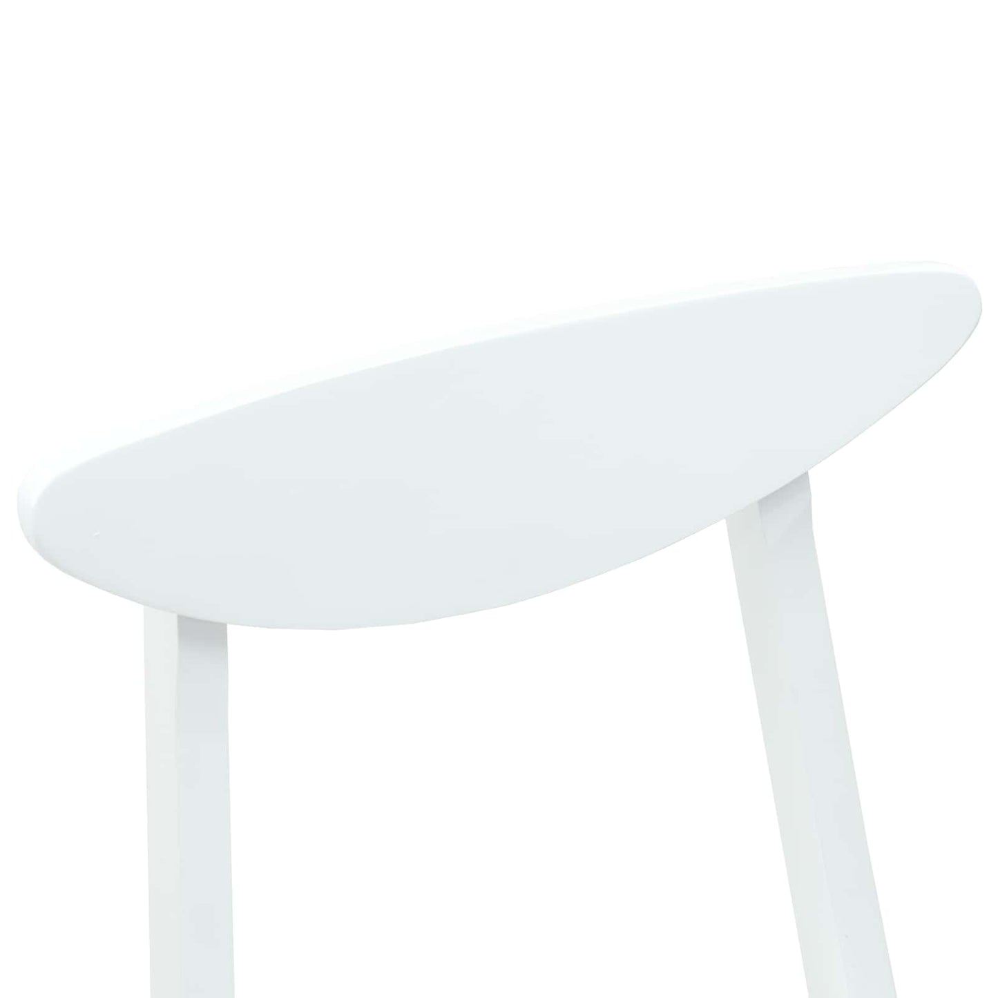 vidaXL Καρέκλες φαγητού 2 pcs Λευκό 42 x 47.5 x 81 εκ