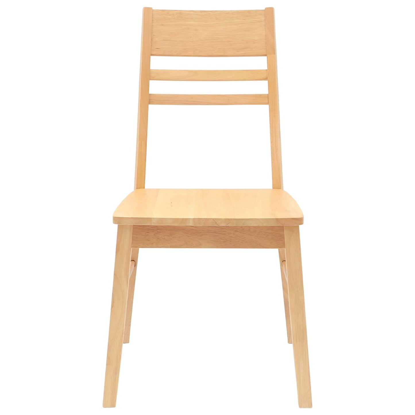 vidaXL Καρέκλες φαγητού 2 pcs Φυσικό 43 x 54 x 89 εκ.