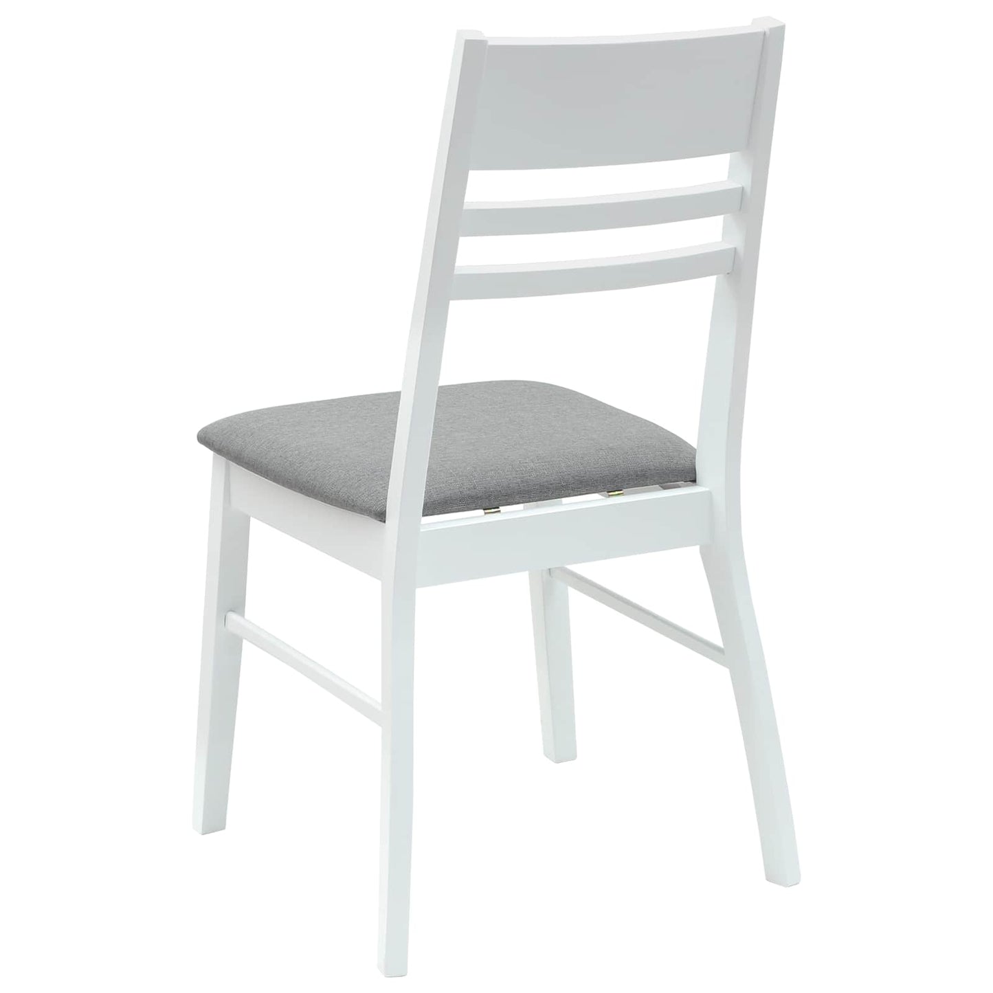 vidaXL Καρέκλες φαγητού 2 pcs Λευκό 43 x 54 x 89 εκ.