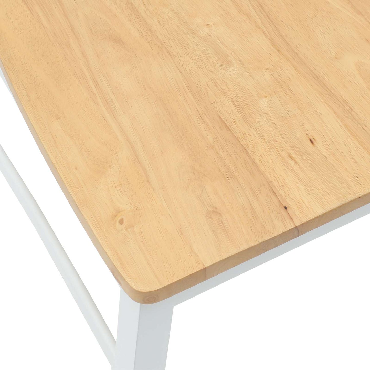 vidaXL Καρέκλες φαγητού 2 pcs Λευκό 43 x 54 x 89 εκ.