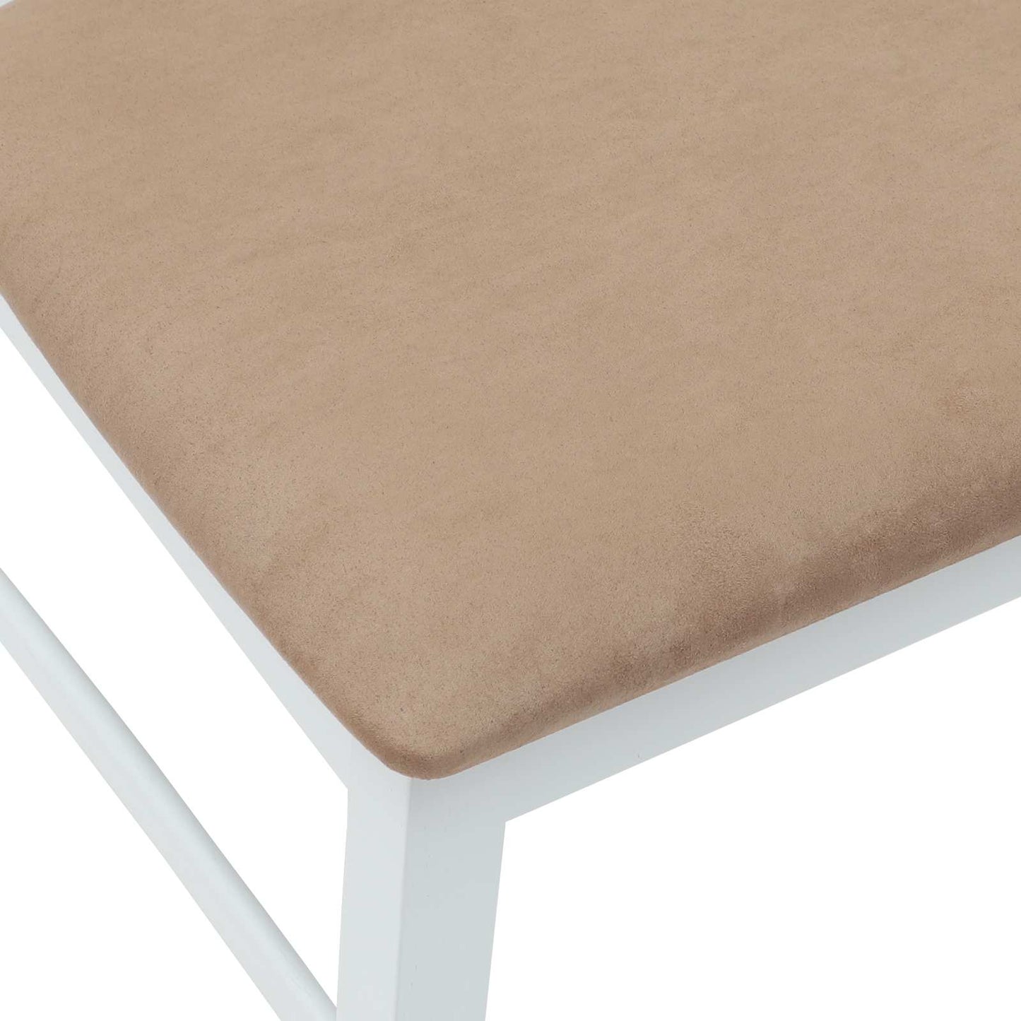 vidaXL Καρέκλες φαγητού 2 pcs Λευκό 43 x 54 x 89 εκ.