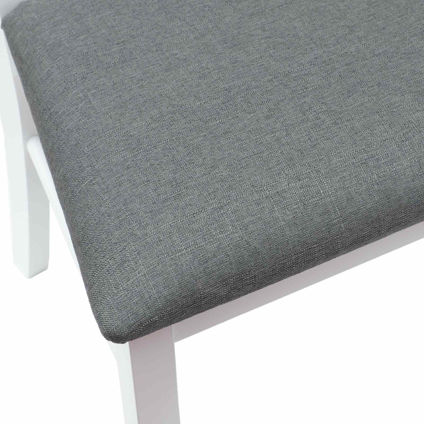 vidaXL Καρέκλες φαγητού 2 pcs Λευκό 50 x 52,5 x 91 εκ