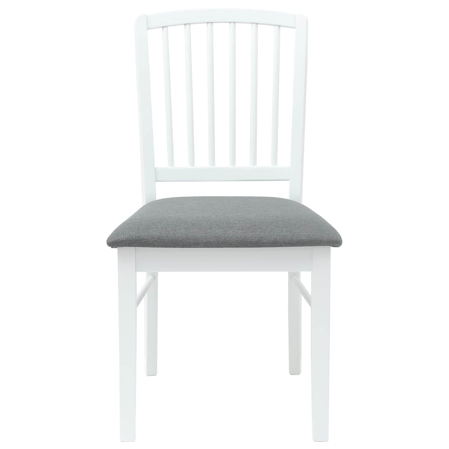 vidaXL Καρέκλες φαγητού 2 pcs Λευκό 50 x 52,5 x 91 εκ