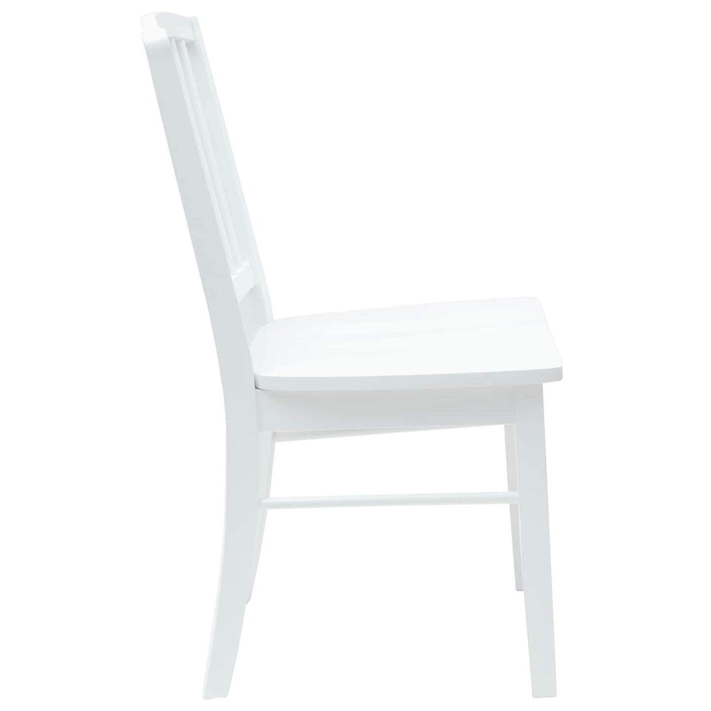 vidaXL Καρέκλες φαγητού 2 pcs Λευκό 50 x 52,5 x 91 εκ