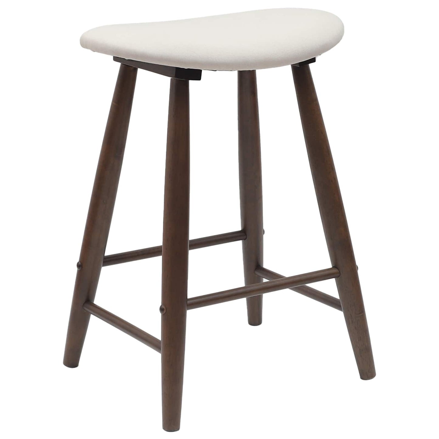 vidaXL Καρέκλες φαγητού 2 pcs Ανοιχτό καφέ 46 x 37 x 63 εκ