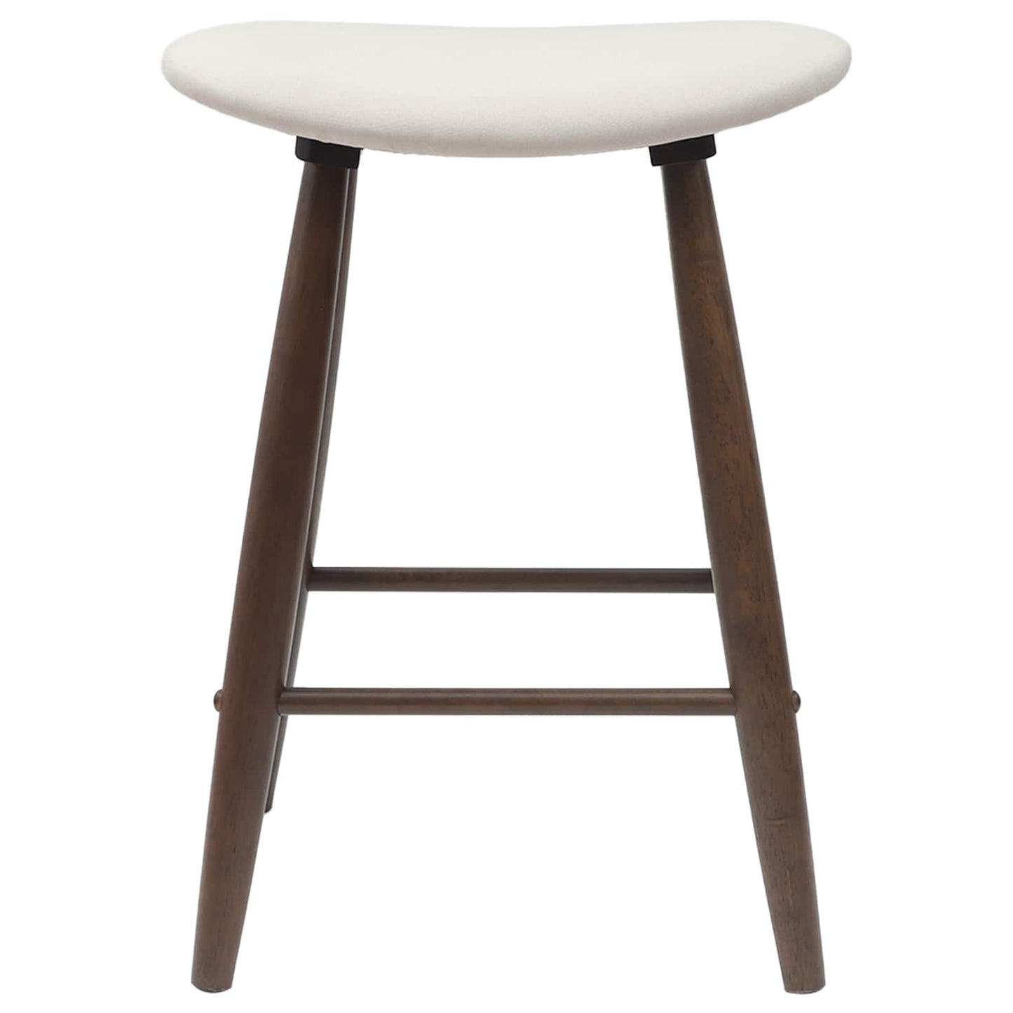 vidaXL Καρέκλες φαγητού 2 pcs Ανοιχτό καφέ 46 x 37 x 63 εκ