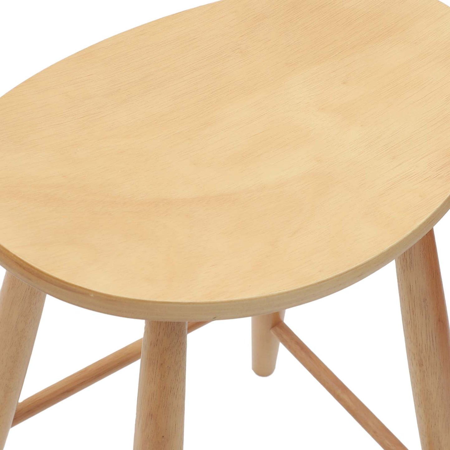vidaXL Καρέκλες φαγητού 2 pcs Φυσικό 46 x 37 x 63 εκ