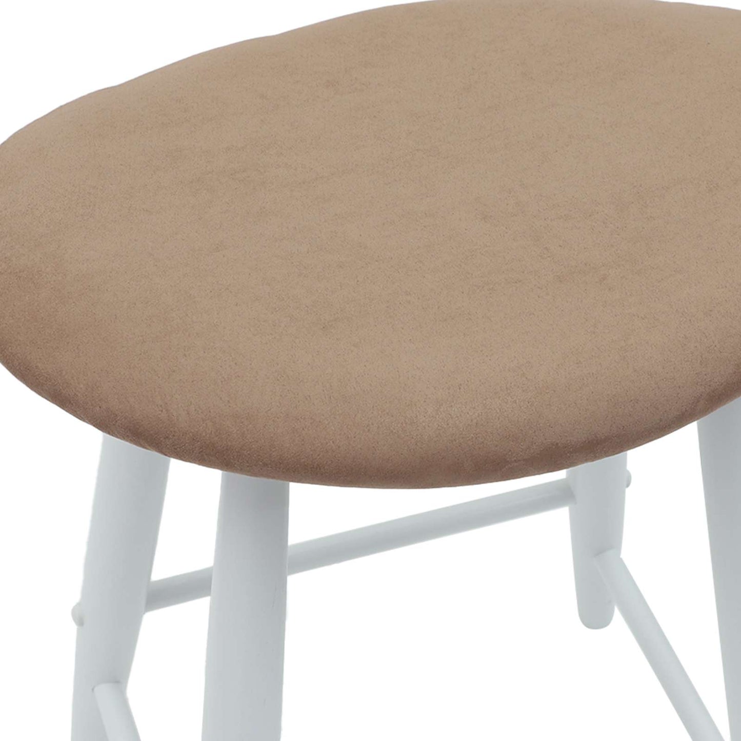 vidaXL Καρέκλες φαγητού 2 pcs Λευκό 46 x 37 x 63 εκ