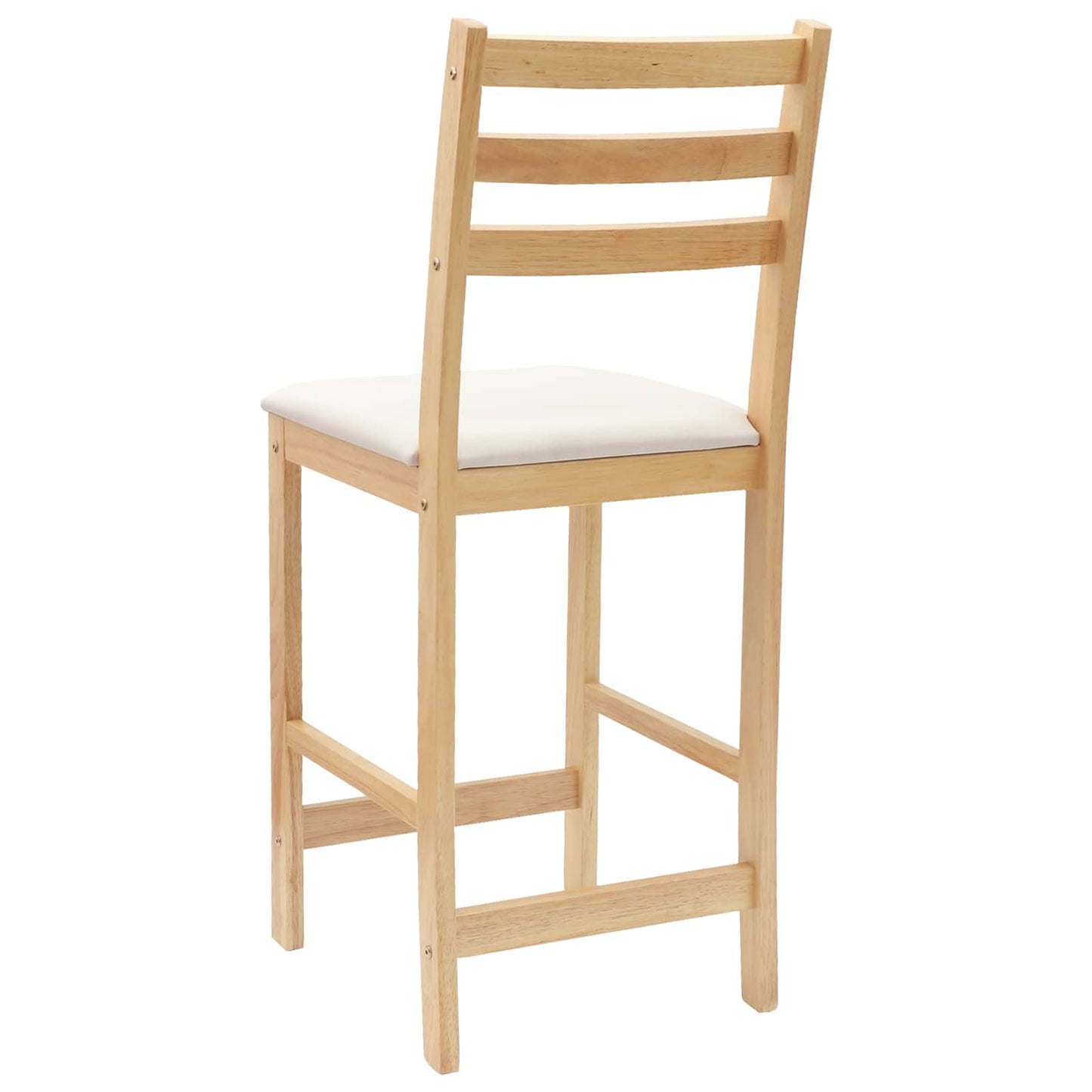 vidaXL Καρέκλες φαγητού 2 pcs Φυσικό 40 x 47,5 x 99,5 εκ