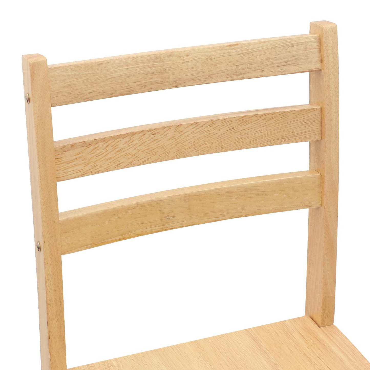 vidaXL Καρέκλες φαγητού 2 pcs Φυσικό 40 x 47,5 x 99,5 εκ