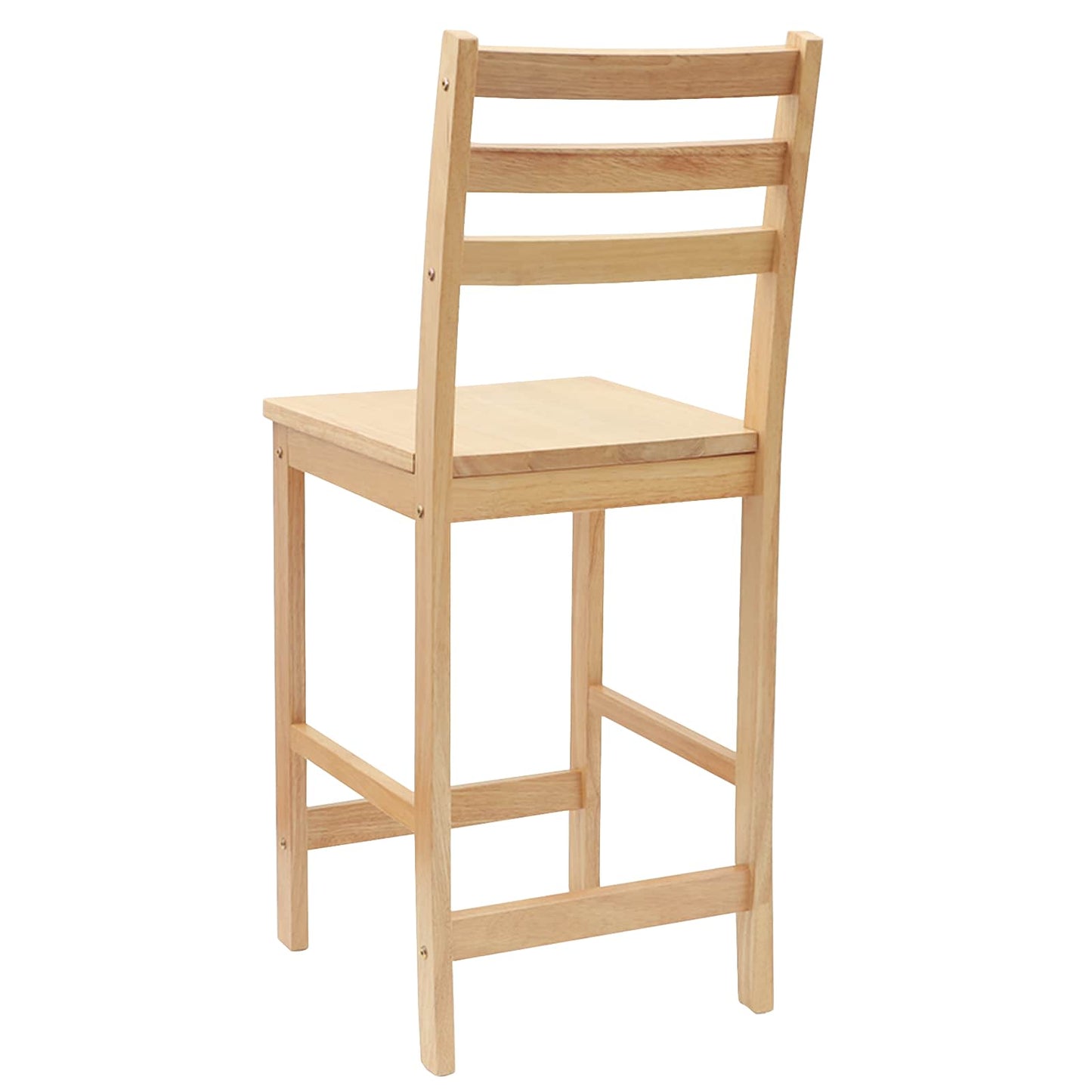vidaXL Καρέκλες φαγητού 2 pcs Φυσικό 40 x 47,5 x 99,5 εκ