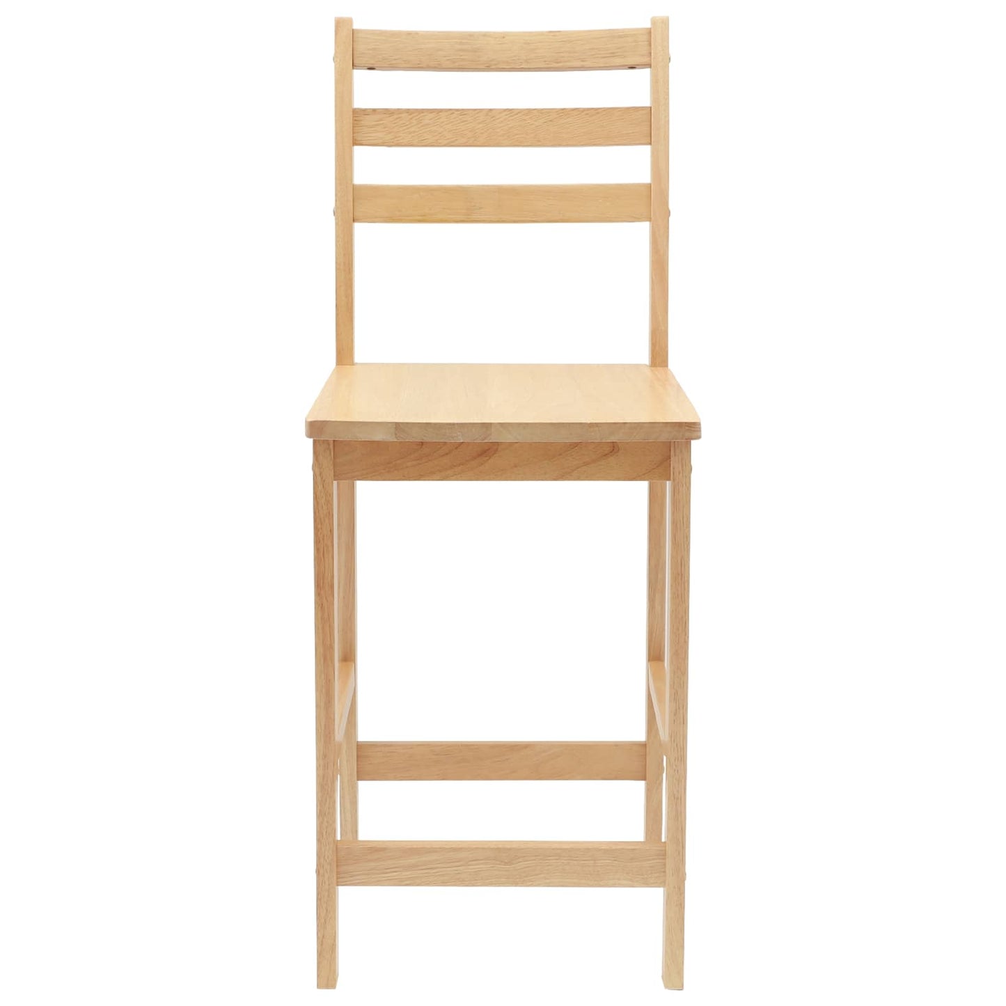 vidaXL Καρέκλες φαγητού 2 pcs Φυσικό 40 x 47,5 x 99,5 εκ