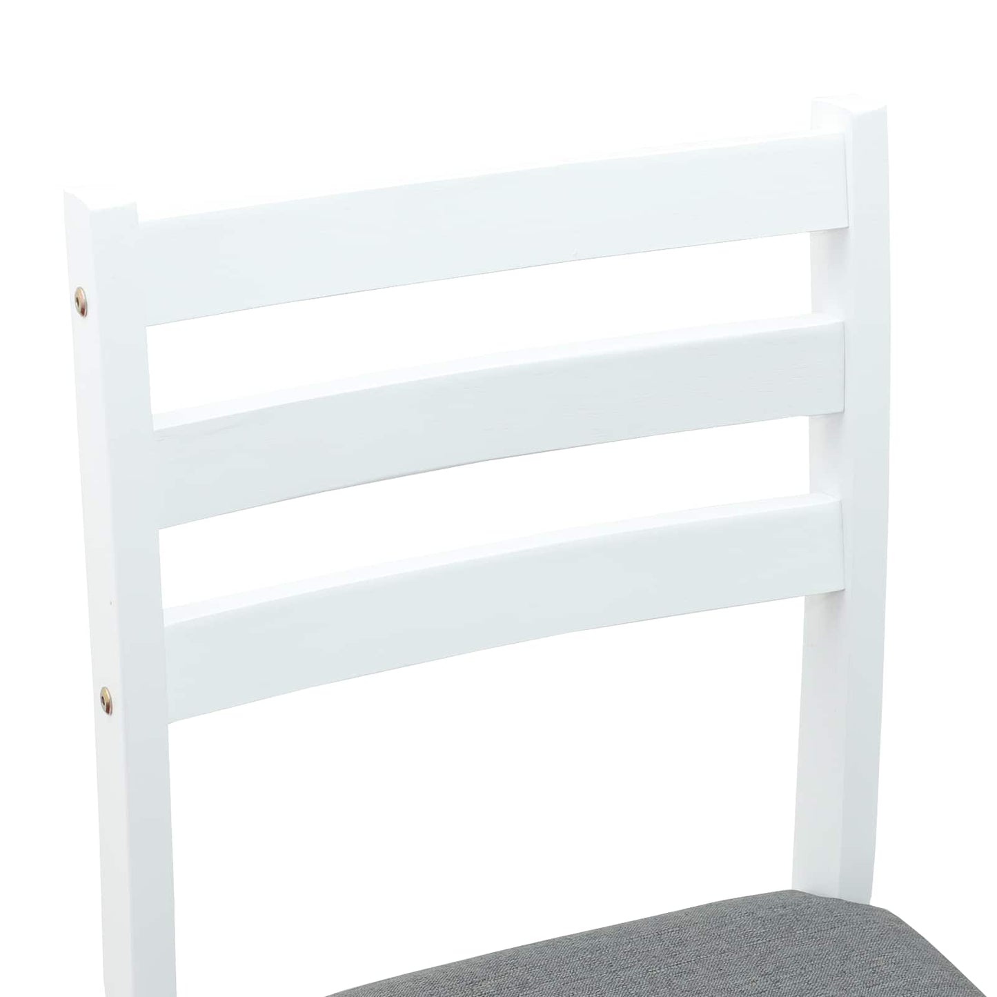 vidaXL Καρέκλες φαγητού 2 pcs Λευκό 40 x 47,5 x 99,5 εκ