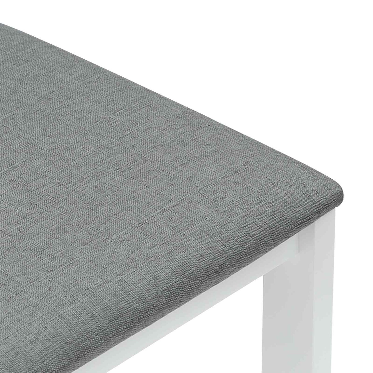 vidaXL Καρέκλες φαγητού 2 pcs Λευκό 40 x 47,5 x 99,5 εκ