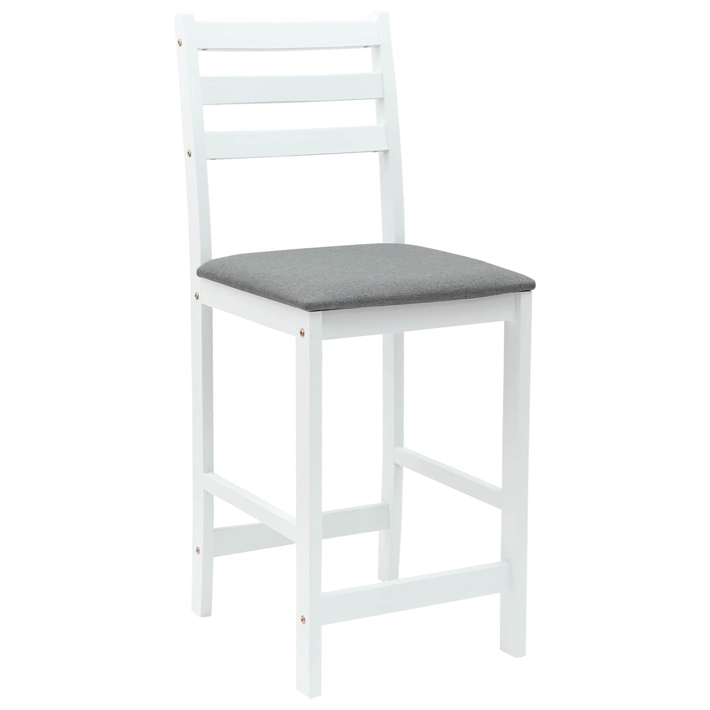 vidaXL Καρέκλες φαγητού 2 pcs Λευκό 40 x 47,5 x 99,5 εκ