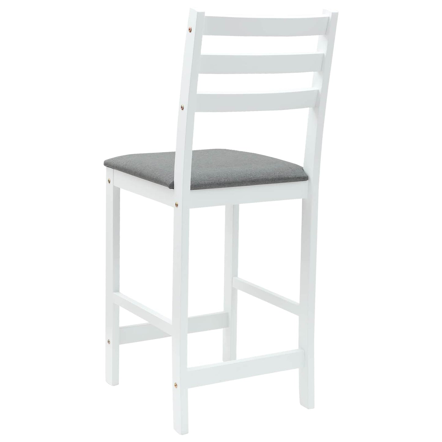 vidaXL Καρέκλες φαγητού 2 pcs Λευκό 40 x 47,5 x 99,5 εκ