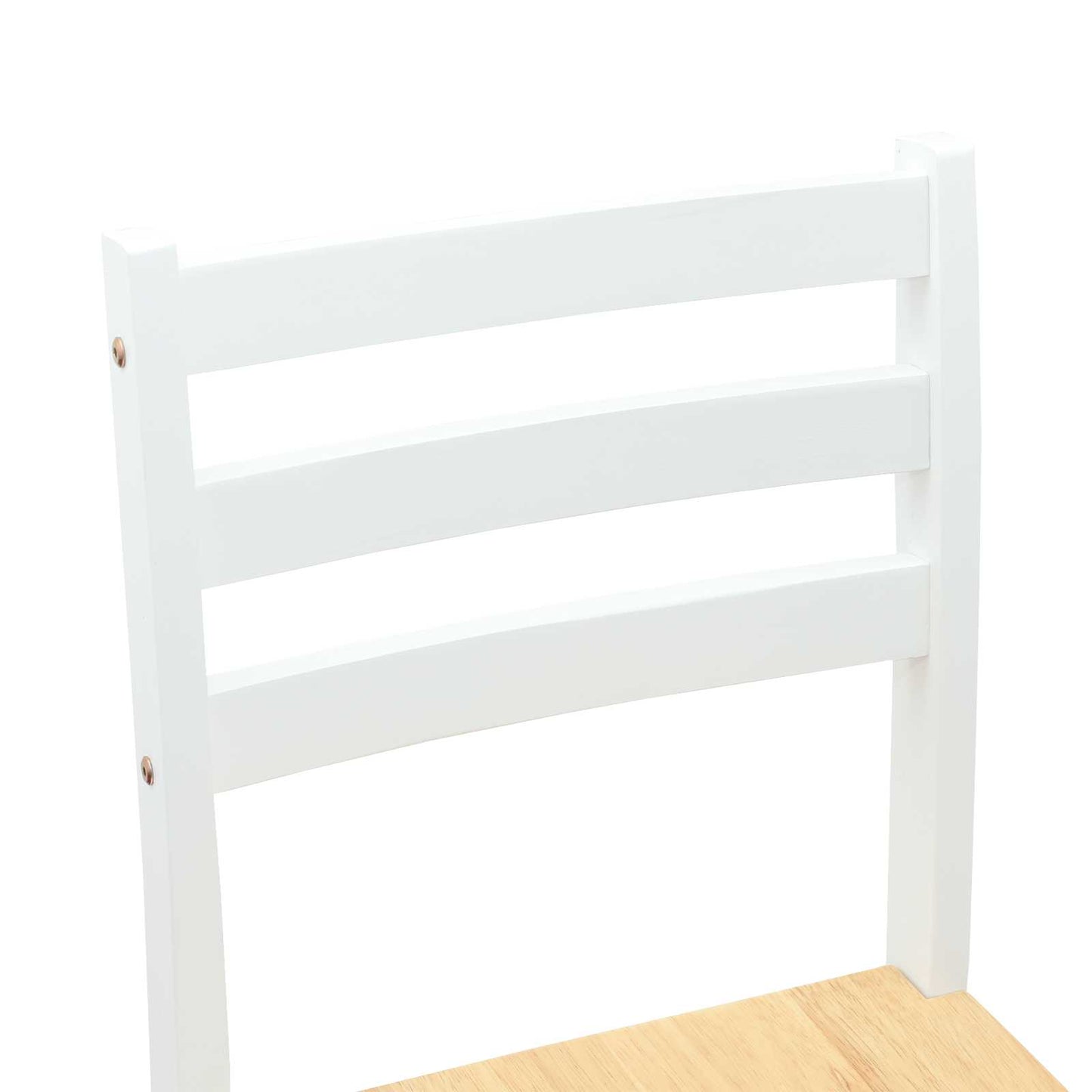 vidaXL Καρέκλες φαγητού 2 pcs Λευκό 40 x 47,5 x 99,5 εκ