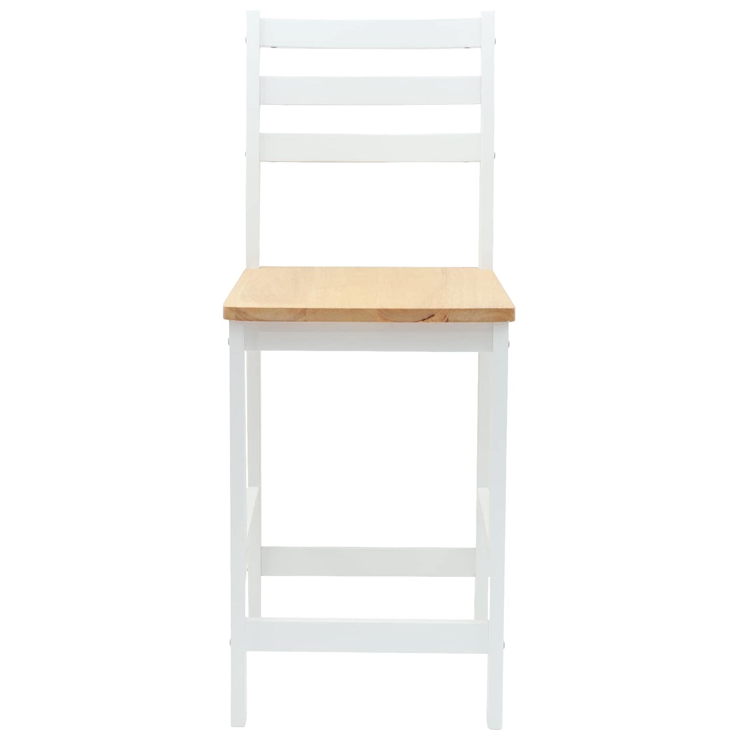 vidaXL Καρέκλες φαγητού 2 pcs Λευκό 40 x 47,5 x 99,5 εκ