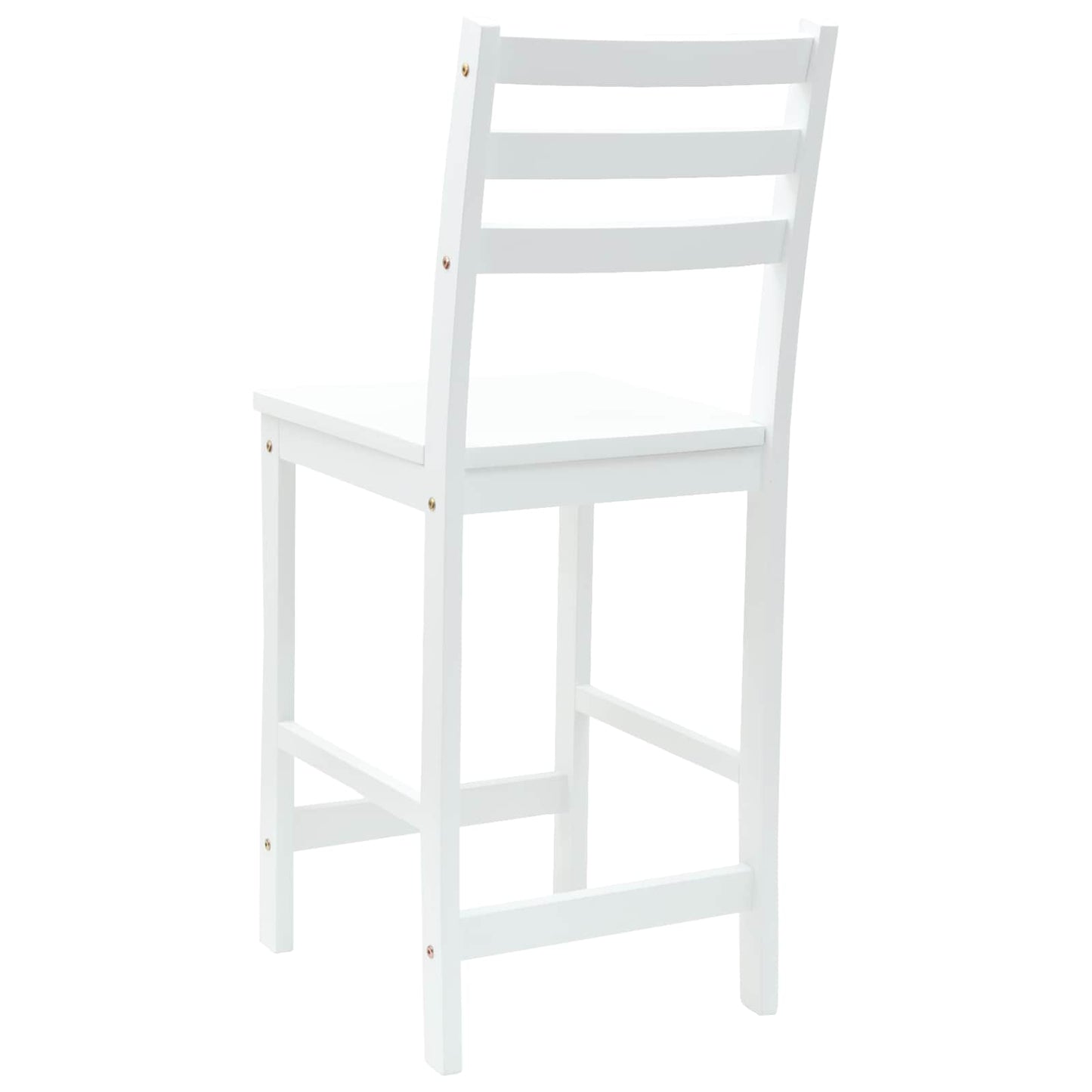 vidaXL Καρέκλες φαγητού 2 pcs Λευκό 40 x 47,5 x 99,5 εκ