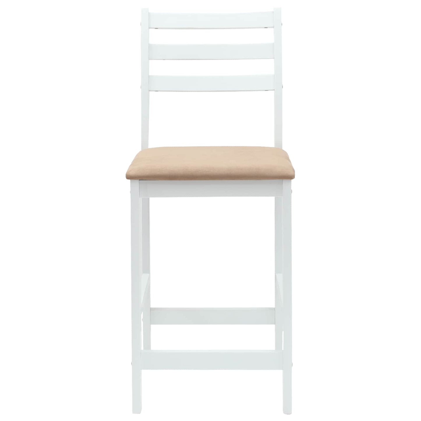 vidaXL Καρέκλες φαγητού 2 pcs Λευκό 40 x 47,5 x 99,5 εκ
