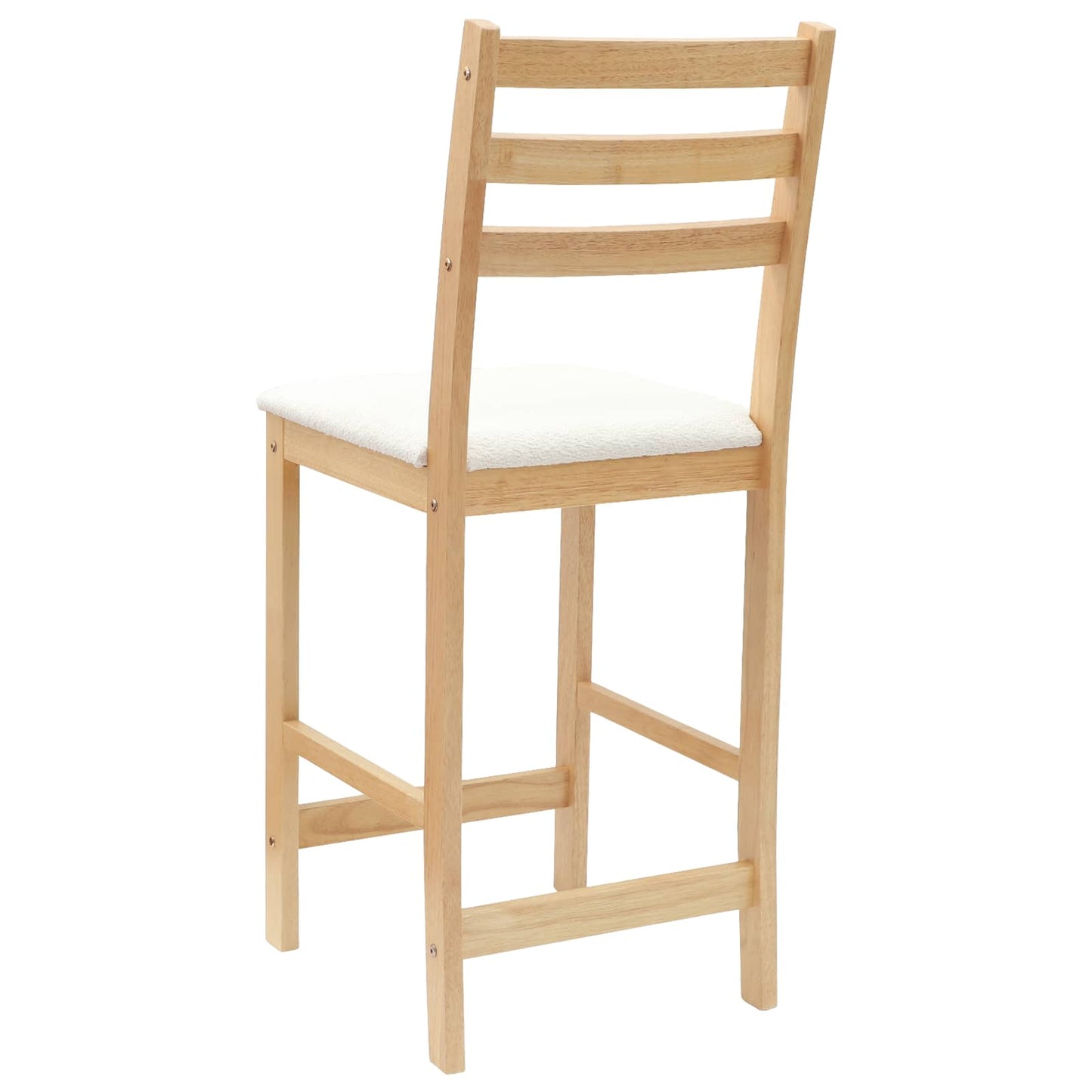 vidaXL Καρέκλες φαγητού 2 pcs Φυσικό 40 x 47,5 x 99,5 εκ