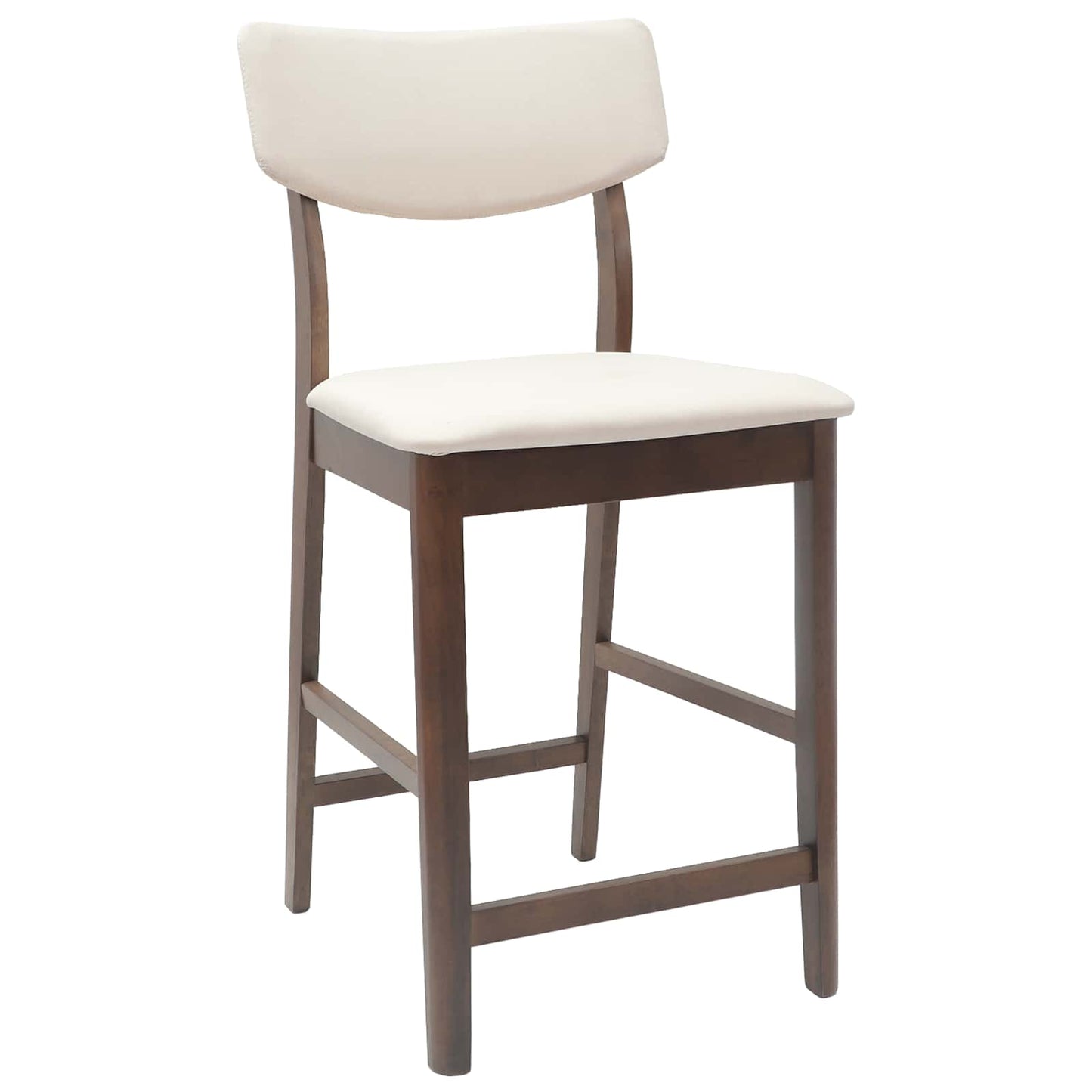 vidaXL Καρέκλες φαγητού 2 pcs Ανοιχτό καφέ 48 x 49 x 95 εκ.