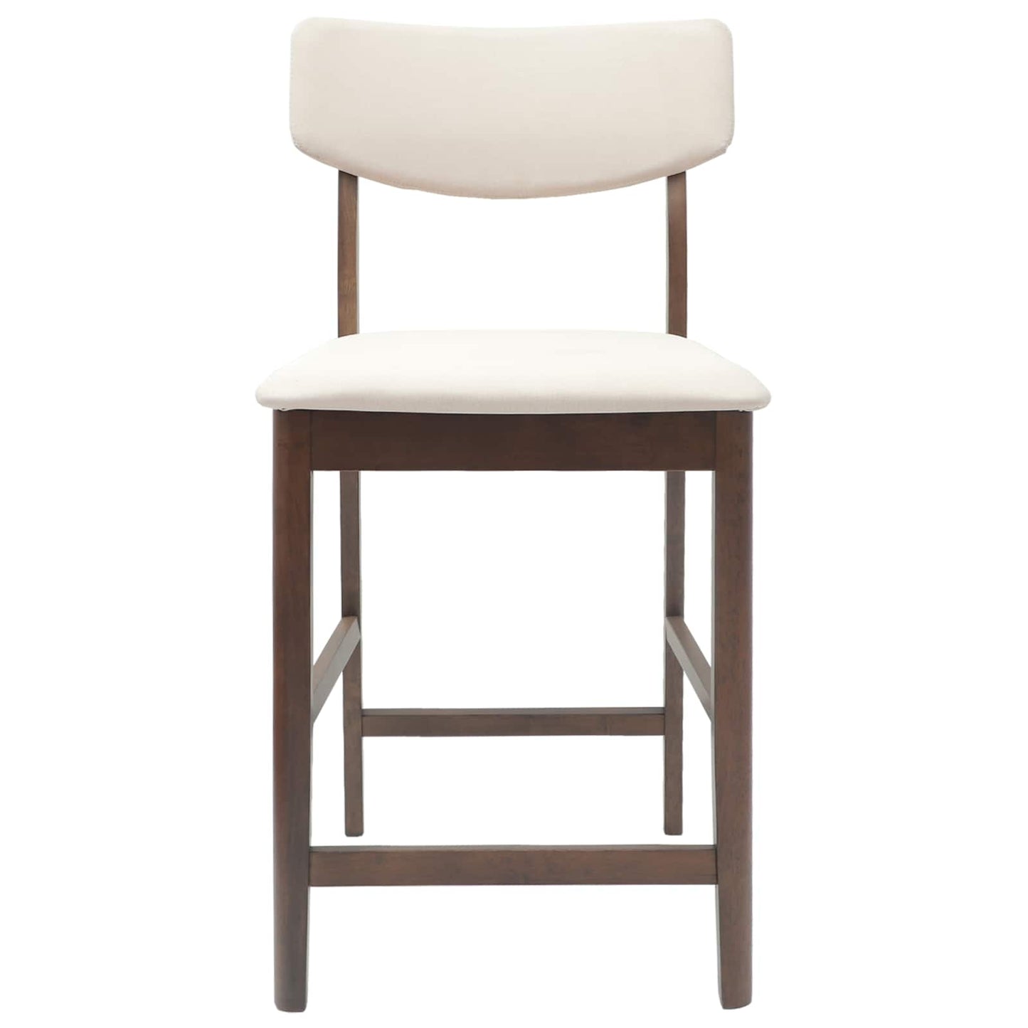 vidaXL Καρέκλες φαγητού 2 pcs Ανοιχτό καφέ 48 x 49 x 95 εκ.