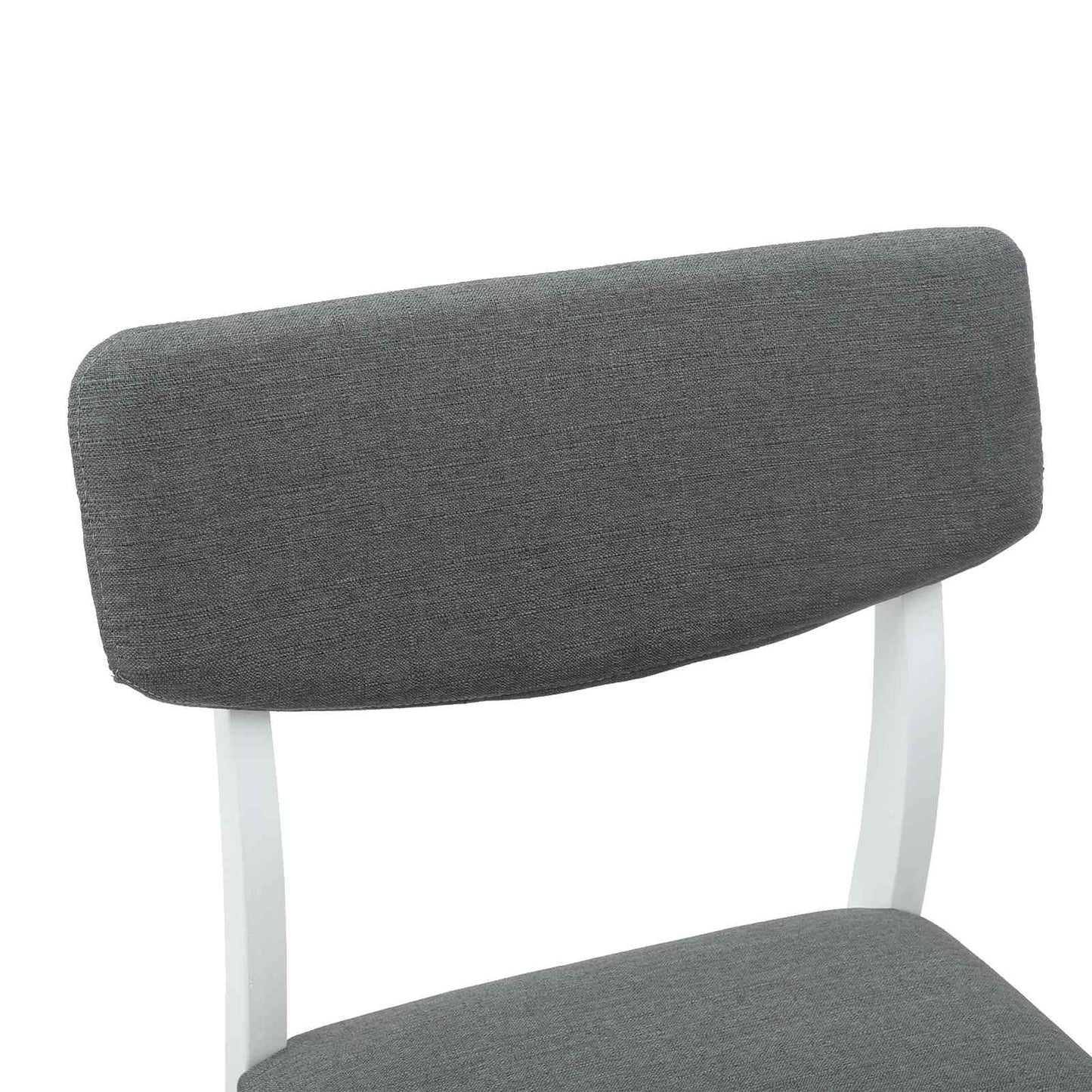 vidaXL Καρέκλες φαγητού 2 pcs Λευκό 48 x 49 x 95 εκ.