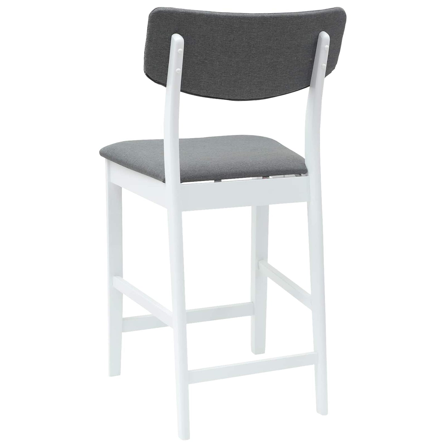 vidaXL Καρέκλες φαγητού 2 pcs Λευκό 48 x 49 x 95 εκ.