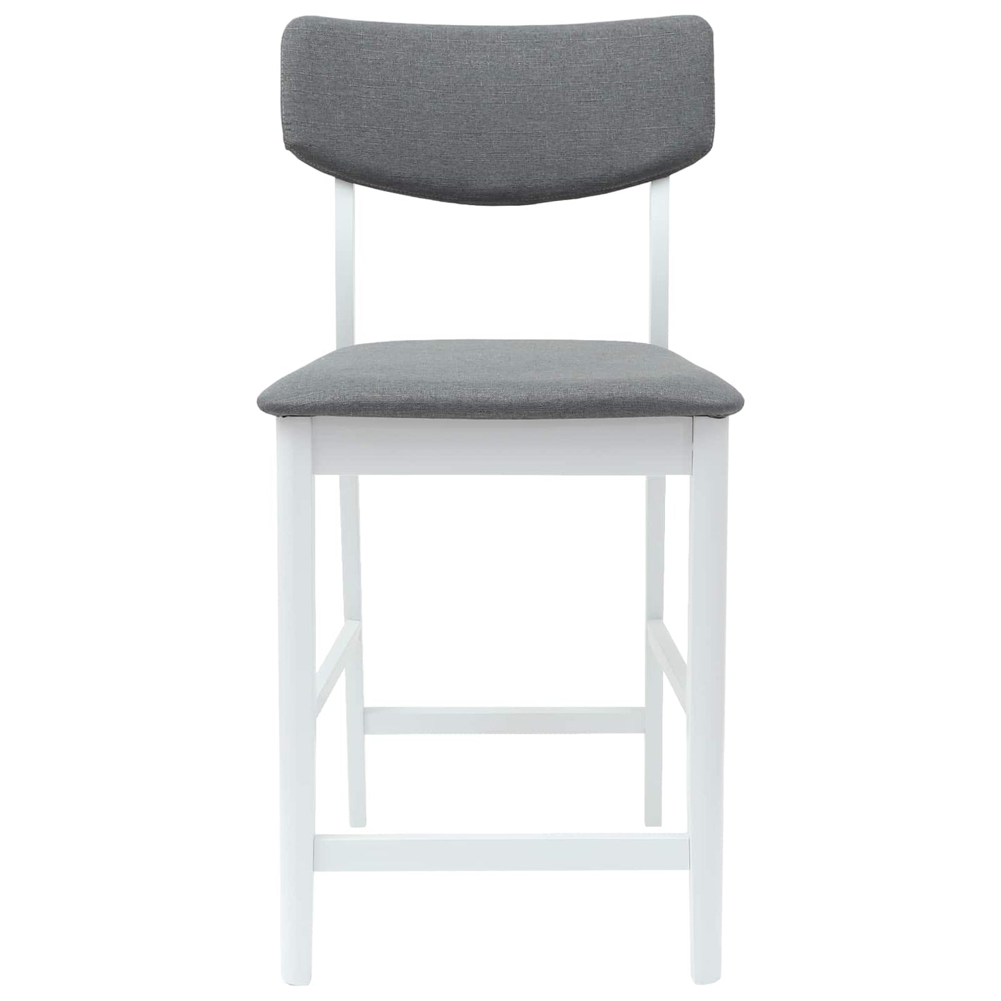vidaXL Καρέκλες φαγητού 2 pcs Λευκό 48 x 49 x 95 εκ.