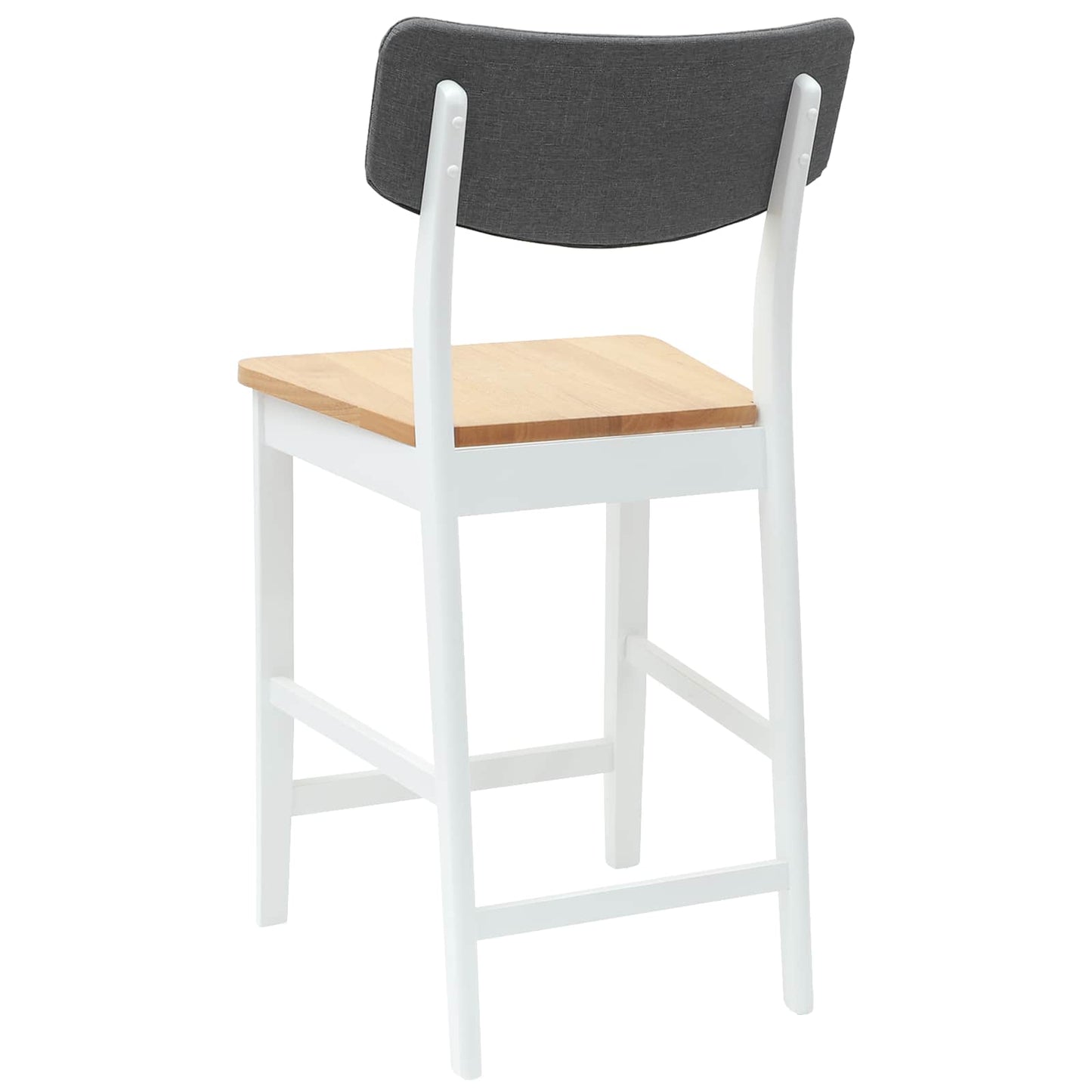 vidaXL Καρέκλες φαγητού 2 pcs Λευκό 48 x 49 x 95 εκ.