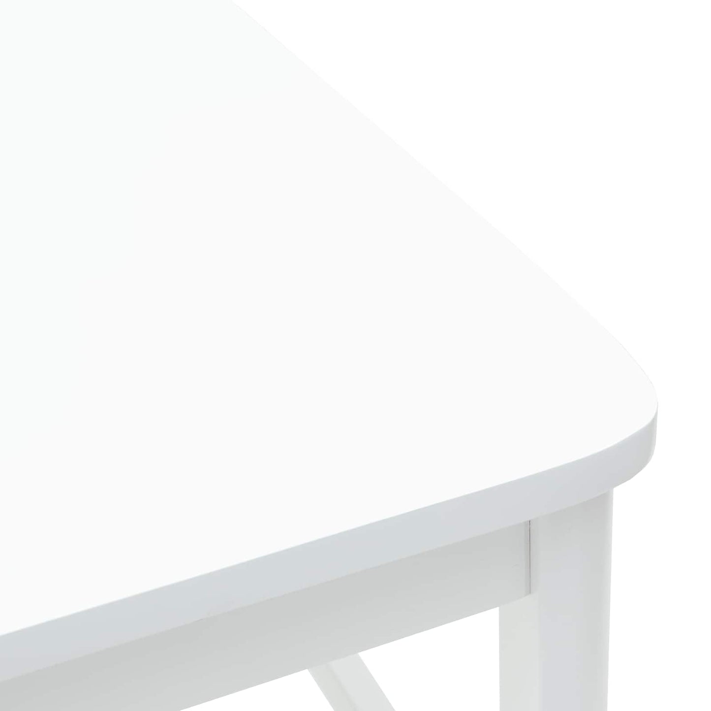 vidaXL Καρέκλες φαγητού 2 pcs Λευκό 48 x 49 x 95 εκ.