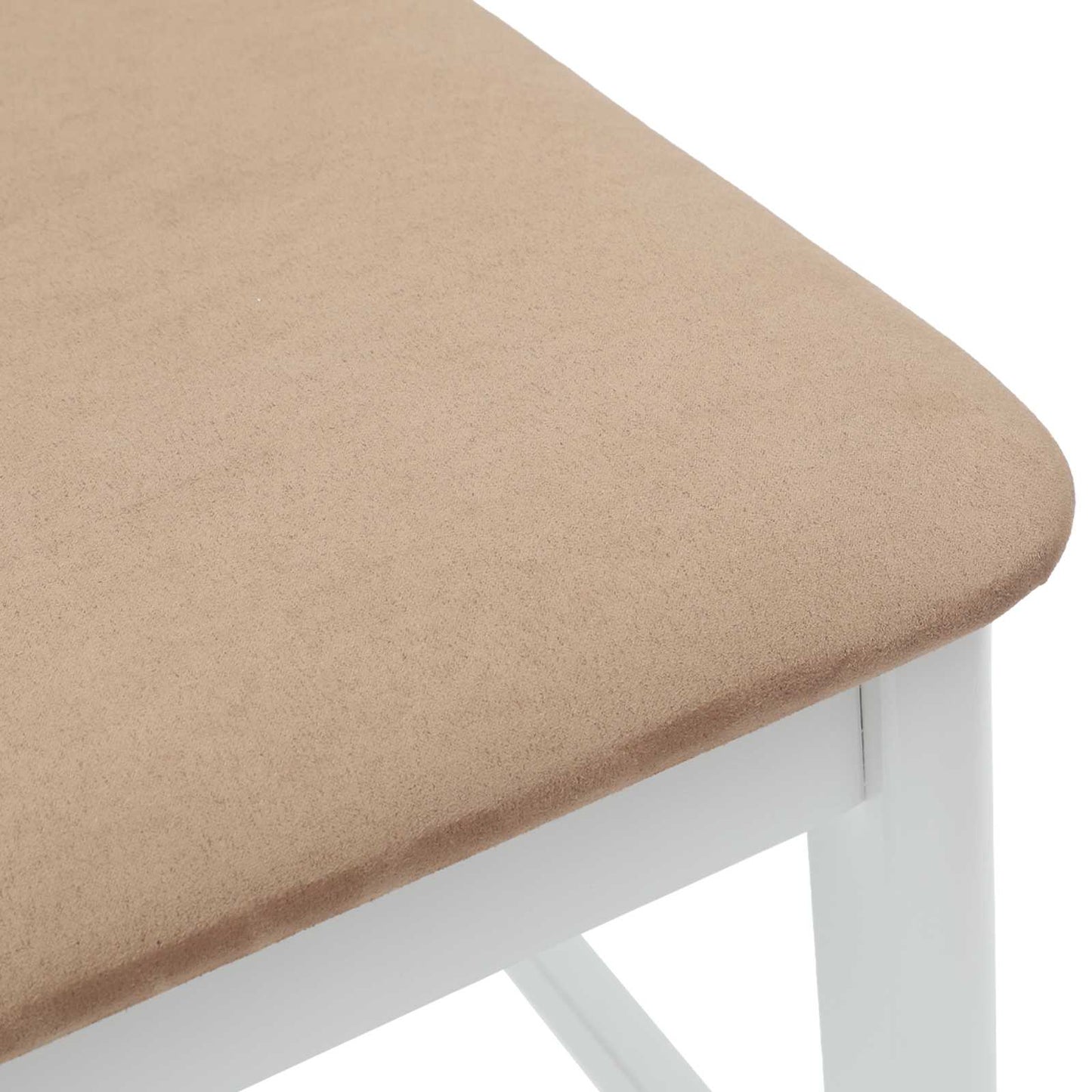 vidaXL Καρέκλες φαγητού 2 pcs Λευκό 48 x 49 x 95 εκ.