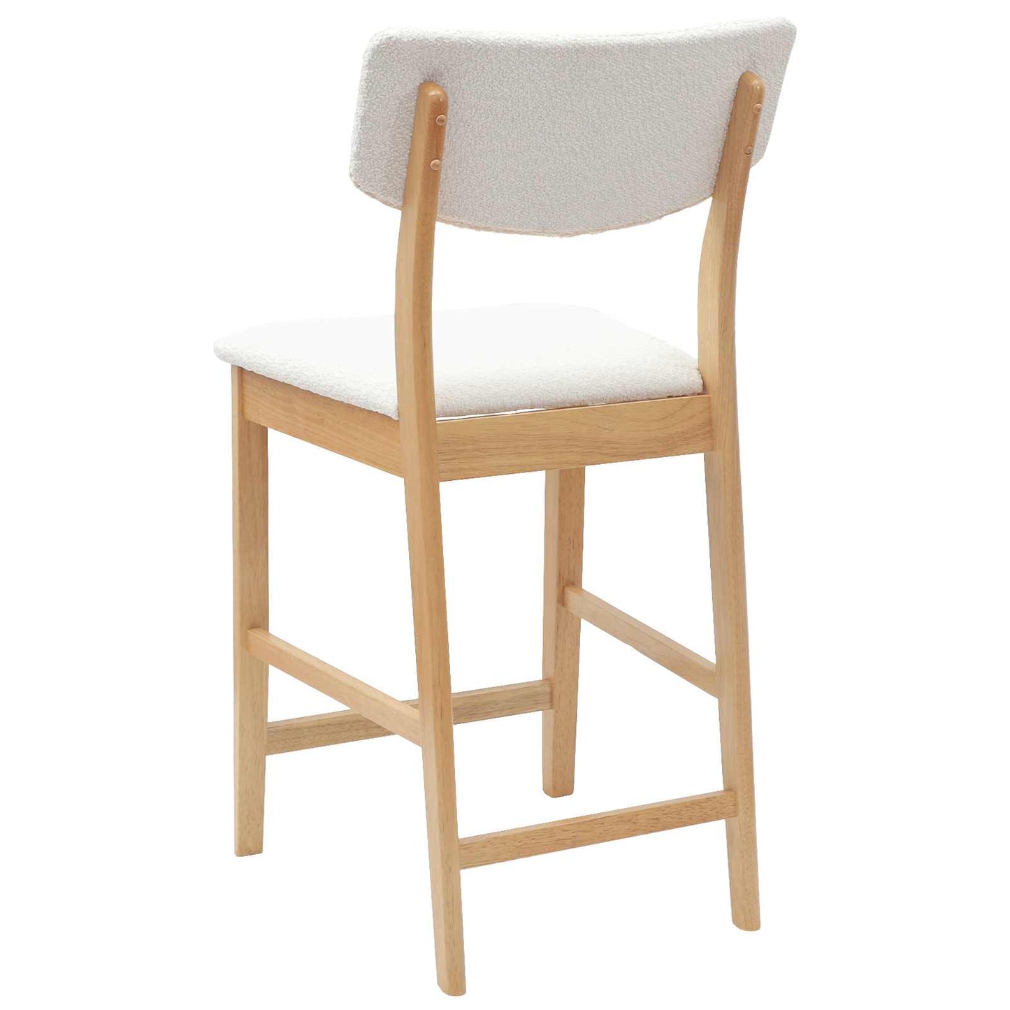 vidaXL Καρέκλες φαγητού 2 pcs Φυσικό 48 x 49 x 95 εκ.