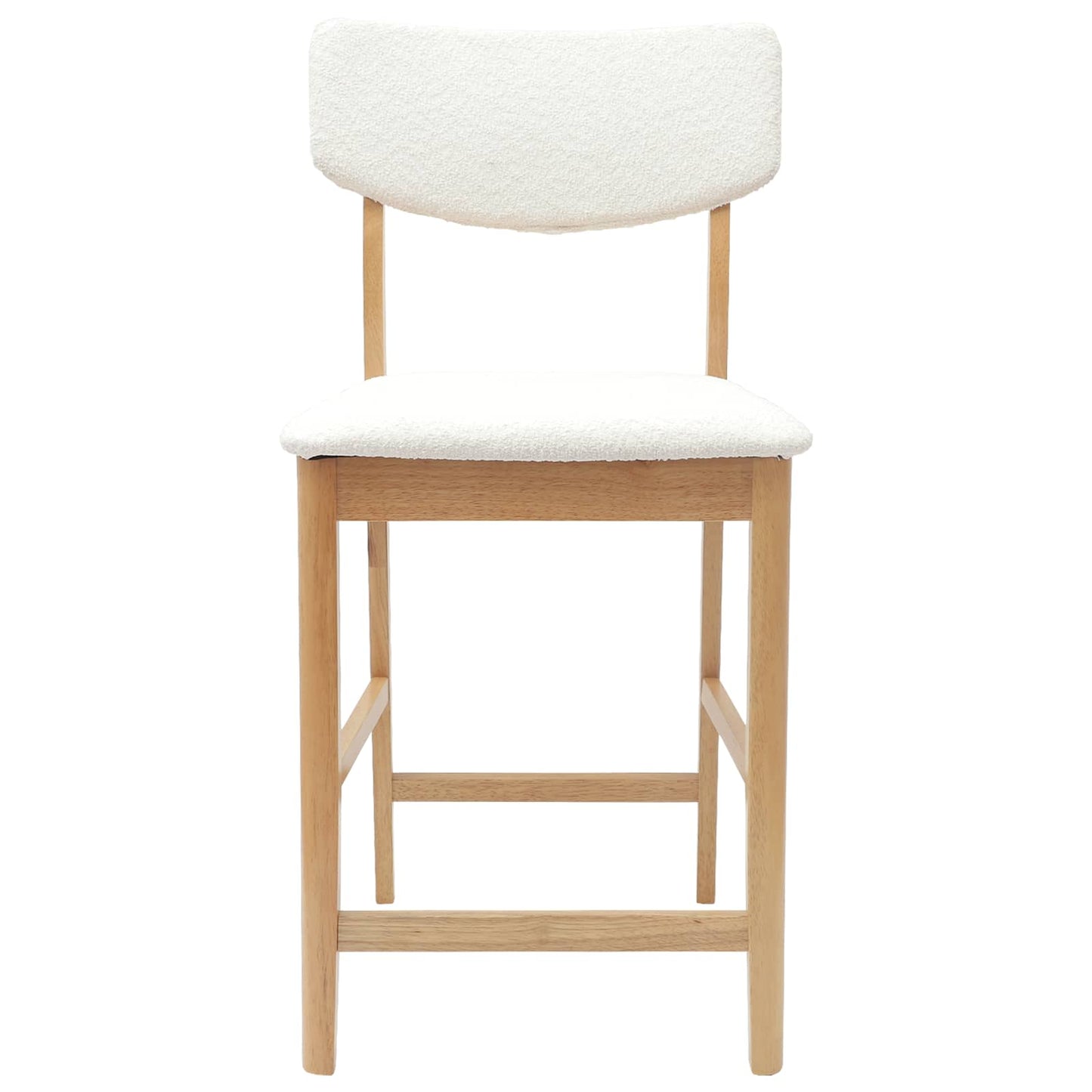 vidaXL Καρέκλες φαγητού 2 pcs Φυσικό 48 x 49 x 95 εκ.