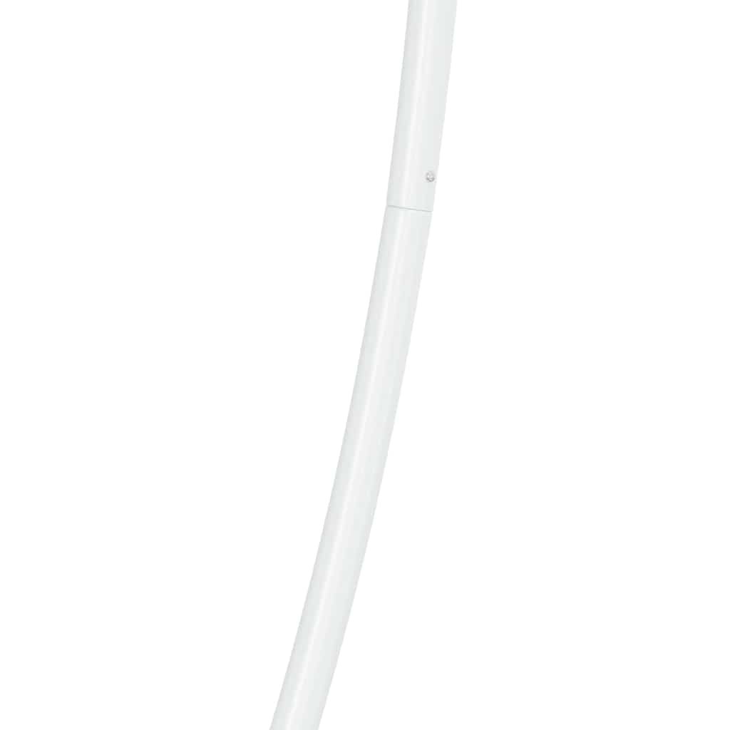 vidaXL Αψίδα Γάμου Λευκός 220 x 45 x 200 εκ. Ατσάλι