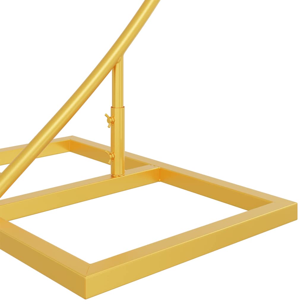 vidaXL Αψίδα Γάμου Χρυσό 220 x 45 x 200 εκ. Ατσάλι