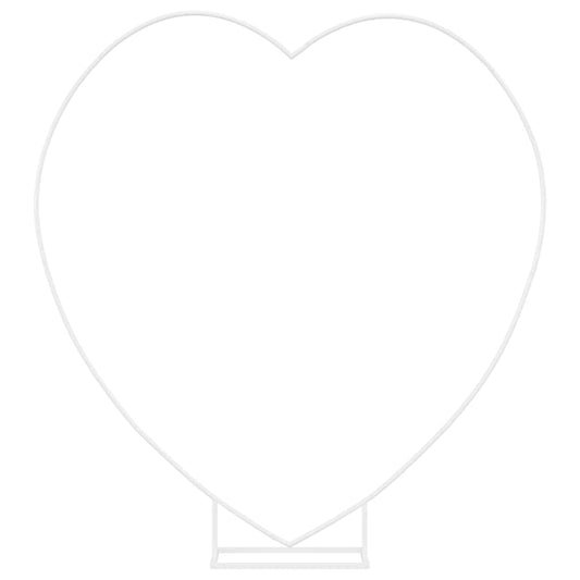 vidaXL Αψίδα Γάμου Λευκό 195 x 35 x 211 εκ Ατσάλι