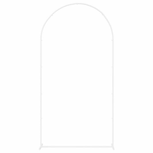 vidaXL Αψίδα Γάμου Λευκό 100 x 39 x 200 εκ. Ατσάλι