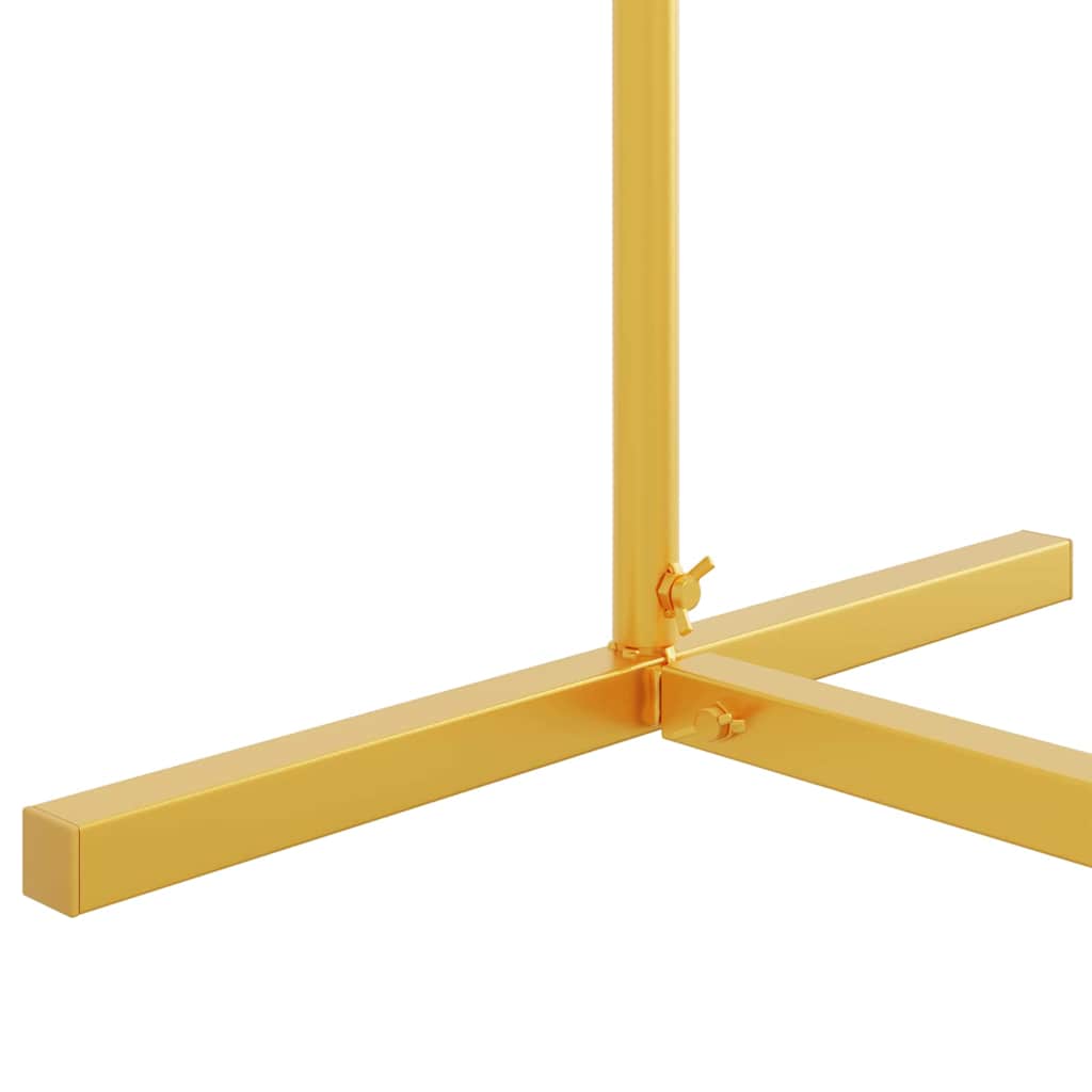 vidaXL Αψίδα Γάμου Χρυσό 100 x 39 x 200 εκ. Ατσάλι
