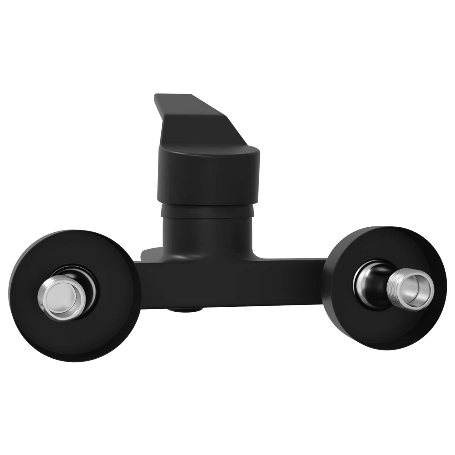 vidaXL Μίξερ ντους Μαύρο G 1 / 2 ίντσες