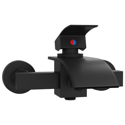 vidaXL Μίξερ ντους Μαύρο G 1 / 2 ίντσες