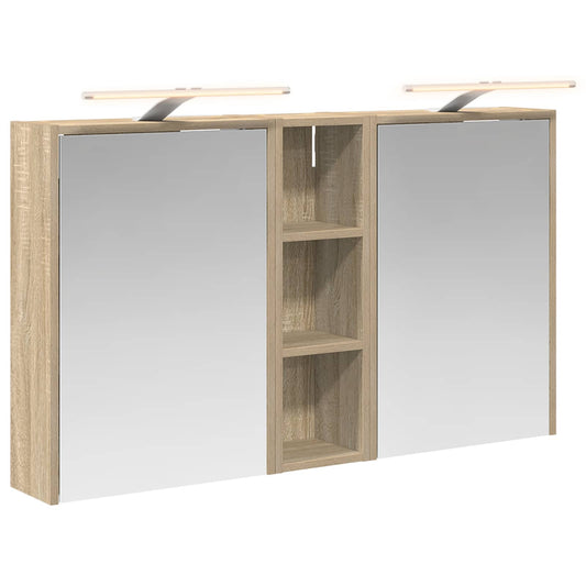 vidaXL Σετ Ντουλαπιών Μπάνιου 3 pcs 106 x 16 x 62,5 εκ.