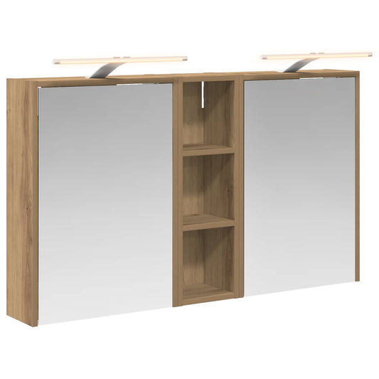 vidaXL Σετ Ντουλαπιών Μπάνιου 3 pcs 106 x 16 x 62,5 εκ.