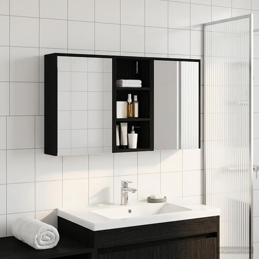 vidaXL Σετ Ντουλαπιών Μπάνιου 3 pcs 116 x 16 x 62,5 εκ.