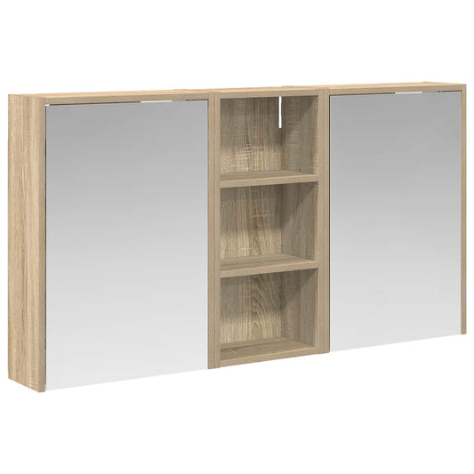 vidaXL Σετ Ντουλαπιών Μπάνιου 3 pcs 116 x 16 x 62,5 εκ.