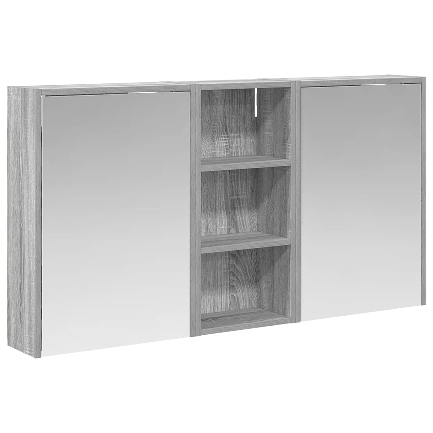 vidaXL Σετ Ντουλαπιών Μπάνιου 3 τμχ. 116 x 16 x 62,5 εκ.